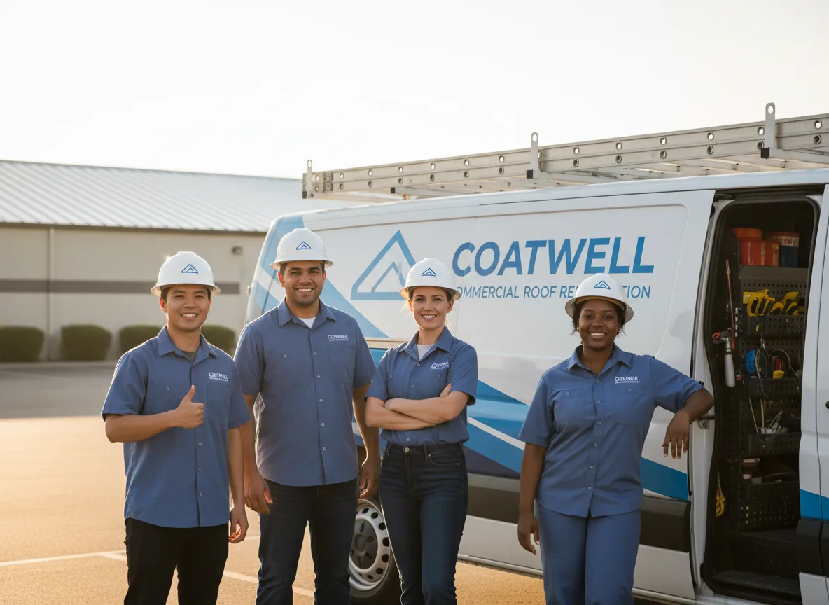 Commercial roof coating company in Ashland, KS